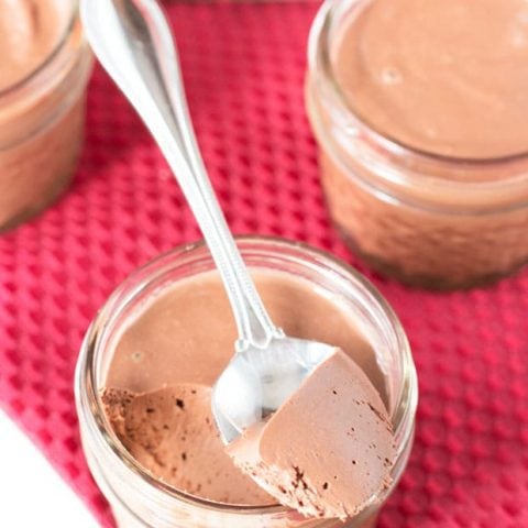 Chocolate Peppermint Pots de Creme | cakenknife.com